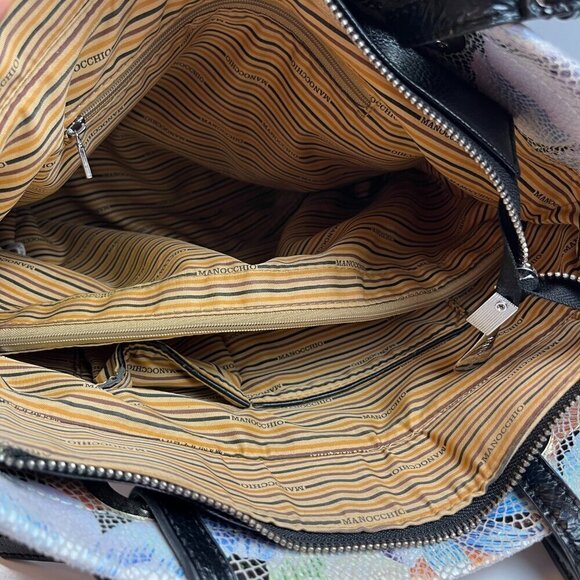 Manocchio tote bag adjustable straps mermaid colour - Picture 7 of 13